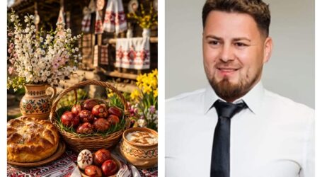 Nicușor Cristea, viceprimarul comunei Cizer vă urează Paște Fericit!