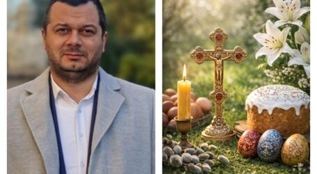 Profesorul Ovidiu Costinaș vă urează Paște Fericit!