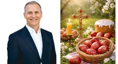 Dinu Iancu-Sălăjanu, președintele Consiliului Județean Sălaj, vă urează Paște Fericit