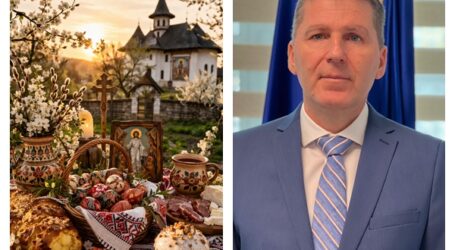 Alexandru Pura, subprefectul județului Sălaj vă urează Paște Fericit!
