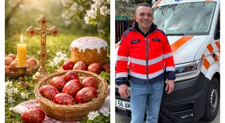 Raul Dragoș, managerul Serviciului Județean de Ambulanță Sălaj vă urează Paște Fericit!