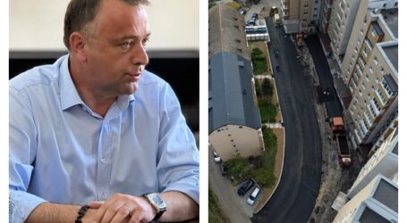 Zonă modernizată lângă Școala „Gheorghe Lazăr” Zalău: trafic fluidizat și noi locuri de parcare după demolarea garajelor