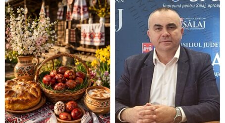 Cosmin Vlaicu, președintele Asociației Secretarilor Generali ai Județelor din România vă urează Paște Fericit!