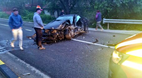 FOTO. Accident GRAV într-un sat din Sălaj