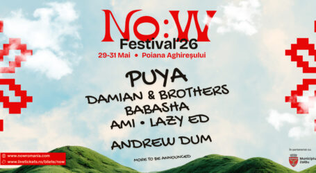 No:W Festival anunță primii 6 headlineri ai ediției inaugurale 29–31 mai 2026 | Poiana Aghireșului | Zalău
