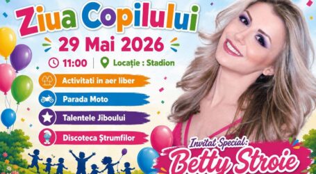Ziua Copilului va fi sărbătorită cu multă voie bună pe Stadionul din Jibou