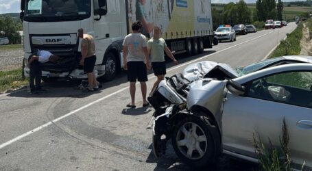Accident mortal pe drumul spre Cehu Silvaniei – un bărbat a murit, după ce nu a adaptat viteza la condițiile de drum