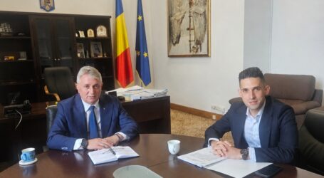 Președintele PNL Sălaj, Cristian Mihai Lazăr, în vizită la deputatul Lucian Bode, președintele Comisiei de Transport și Infrastructură