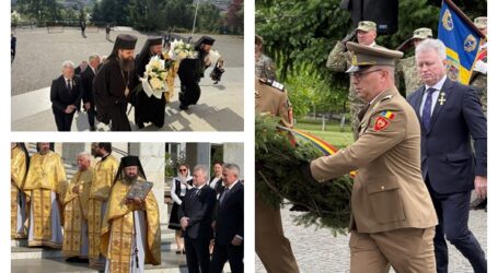 Rugăciune și omagiu pentru eroi, de Înălțarea Domnului, la Zalău. Deputatul Ionel Ciunt, prezent la hramul Catedralei Episcopale