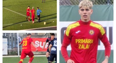 VIDEO. Viitorul sună bine! Cine este Antonio-Denis Pojar, tânărul din Crișeni care a debutat în Liga a III-a la SCM Zalău