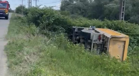 FOTO. Accident în Prodănești, din cauza vitezei