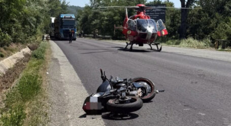 Un tânăr motociclist din Lozna, rănit grav după o depășire riscantă pe DN1C