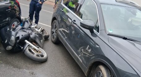 ULTIMA ORĂ! FOTO.  Accident în Zalău, pe strada Gheorghe Doja