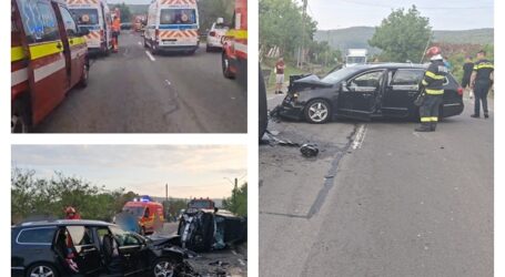 O mașină ticsită cu 7 cetățeni înghesuiți a provocat accidentul din Sutor. O tânără șoferiță din Marca, lovită nevinovat