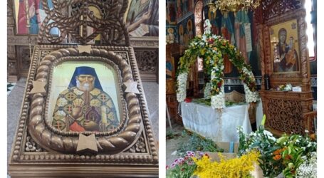 FOTO. Mănăstirea Bobota, pregătită de sărbătoare. Moaștele Sfântului Serafim cel Răbdător ajung astăzi în așezământul monahal