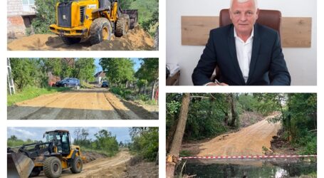 Administrație eficientă la Cizer: un drum nou se construiește într-o zonă unde până ieri creșteau doar buruieni