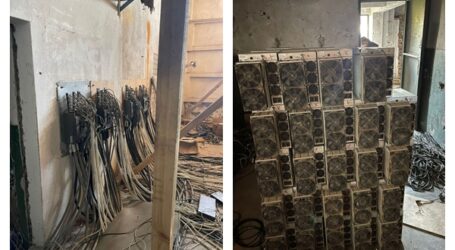 Fermă clandestină de cripto, descoperită în județul vecin. Consuma electricitate cât un combinat industrial