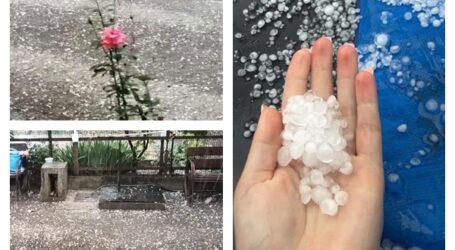 VIDEO. Mai multe localități din Sălaj, lovite de grindină