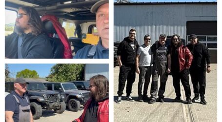 VIDEO. Cum a ajuns solistul trupei Bosquito să-și repare Jeep-ul la Jibou. „Pățania” artistului cu sălăjeanul Alin Gâmbuluț, mecanicul care se descurcă în orice situație