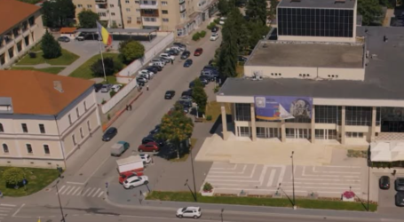 Citadin reabilitează strada 9 Mai din centrul Zalăului