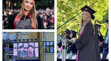 O tânără originară din Sălaj a prezentat festivitatea de absolvire a USAMV Cluj. Tania vrea să ducă mai departe afacerea turistică a familiei din județul nostru