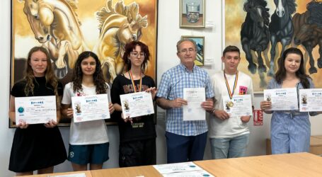 5 premii valoroase pentru elevii Cercului de Pictură coordonat de prof. Ionel Baltă la Concursul Național de Arte Vizuale „Tradițiile Japoniei”