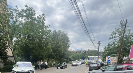 FOTO. Accident în Porolissum – Zalău: motociclist rănit grav