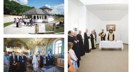 Noua capelă din Ciocmani a fost sfințită de Episcopul Sălajului