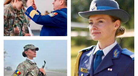 O tânără din Șimleu Silvaniei, șefă de promoție la Școala Militară de Maiștri Militari și Subofițeri a Forțelor Aeriene