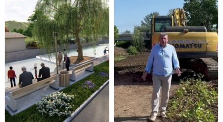 Au început lucrările la viitoarea zonă de promenadă din Jibou. Investiție de 30 de milioane de lei prin PNRR
