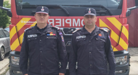 Doi pompieri din Sălaj au devenit îngeri păzitori ai unui tânăr implicat într-un accident