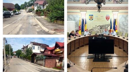 3 străzi importante din Zalău intră în reparații capitale. Viceprimarii Forț și Fazakas au predat amplasamentul constructorului