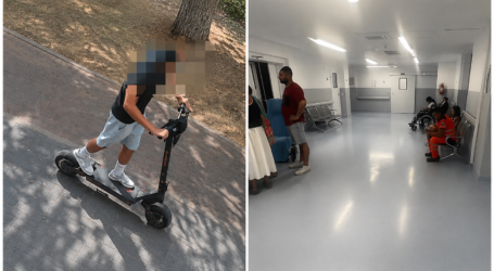 Mama fetiței lovită de trotinetă pe trotuar în Zalău povestește din Spital ce s-a întâmplat: “a luat-o pe sus doi metri”