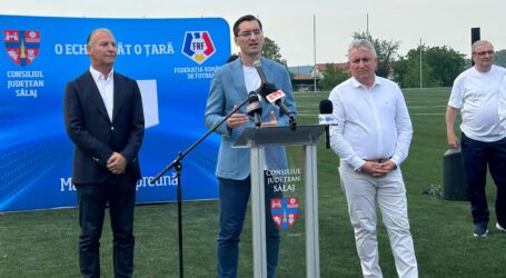 VIDEO. Președintele FRF, Răzvan Burleanu: „la Zalău este un model de succes care sper să-i inspire și pe alții”