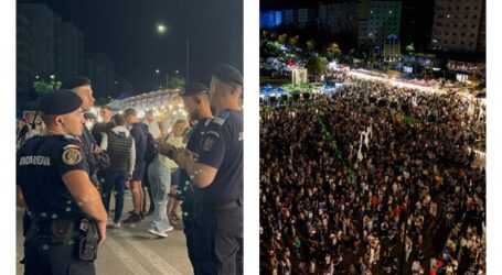 Violență în zona scenei principale la Zilele Zalăului. Jandarmii au despărțit bătăușii