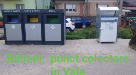 Containere speciale pentru deșeuri textile în comuna Băbeni. Unde pot fi depozitate hainele și alte materiale textile