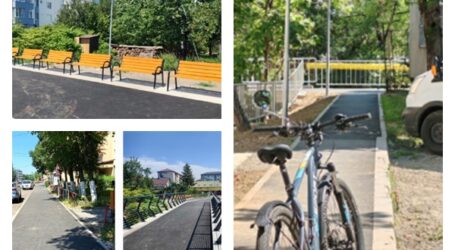Lucrările la proiectul de amenajare piste de biciclete pe traseul cursurilor de apă din Zalău sunt în etapa finală de execuție