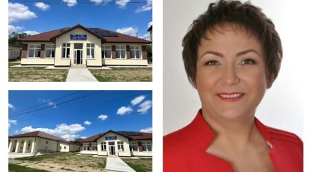 O nouă imagine pentru comuna Băbeni. Lucrările la Primărie și Căminul Cultural au fost finalizate