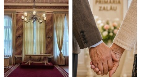 Au învins singurătatea prin iubire. Doi seniori văduvi, de 76 și 69 de ani, și-au spus „DA” la Primăria Zalău