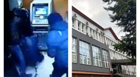 Au vrut să taie un bancomat din Brădet cu flexul. Doi bărbați, condamnați la închisoare de Judecătoria Zalău