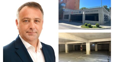 FOTO. Noi locuri de parcare în Zalău. Parkingul Porolissum este finalizat. În curând va fi deschis pentru șoferi