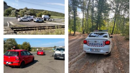Polițiștii au împânzit satele din jurul Zalăului. Ce au căutat anchetatorii timp de 5 ore