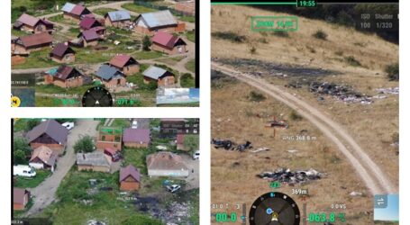 FOTO. Drona Gărzii de Mediu a survolat în Pustă Vale. Ce au descoperit comisarii este revoltător