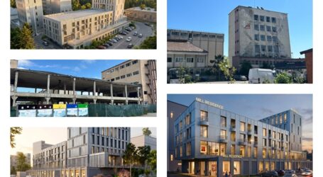 FOTO. O bucată din istoria industrială a Zalăului renaște. Pe ruinele ABO Mill se ridică un complex rezidențial cu magazine și spații de birouri