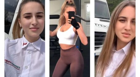Cu așa șoferiță mai vrei să mergi cu mașina? Povestea Elisei, una dintre puținele femei șofer de transport persoane din Sălaj. A crescut în microbuzul tatălui, iar de la fetița care se juca în autogară a devenit frumoasa șoferiță care duce sălăjeni pe distanțe de sute de kilometri