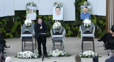 Lacrimi și durere la Zalău. Cei trei sălăjeni morți în tragedia din Alba, conduși pe ultimul drum
