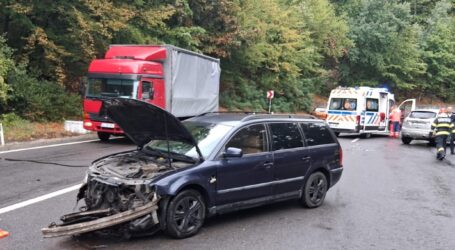 FOTO. Accidente în lanț pe Meseș