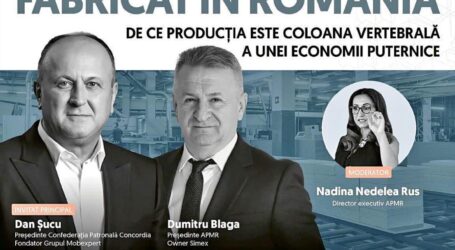 Antreprenorul din Șimleu Silvaniei, Dumitru Blaga, față în față cu Dan Șucu la „Fabricat în România”
