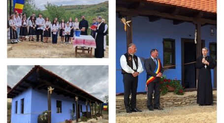 Casa tradițională inaugurată la Bădăcin. Un proiect al tinerilor, construit din dragoste pentru rădăcini și comunitate