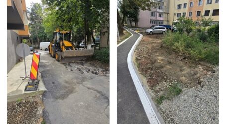 Citadin schimbă la față cartierele Zalăului. Acum, intervenție la strada Armoniei